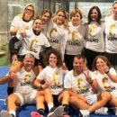 2° squadra femminile padel mirabella